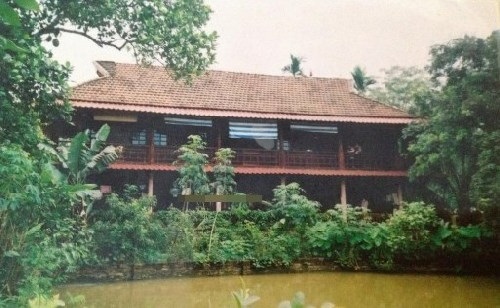 Mẫu thiết kế nhà gỗ 2 tầng hiện đại