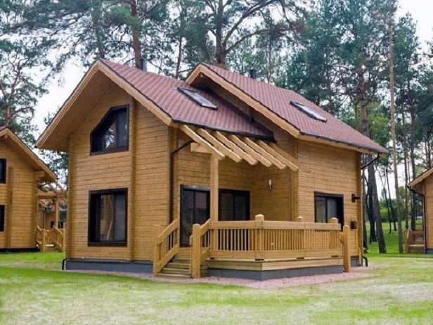 Những mẫu nhà bằng gỗ thông đẹp