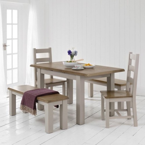 Những bộ bàn ăn gỗ mang phong cách Rustic - Ảnh 5.