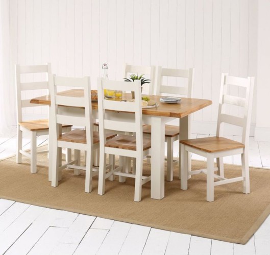Những bộ bàn ăn gỗ mang phong cách Rustic - Ảnh 7.