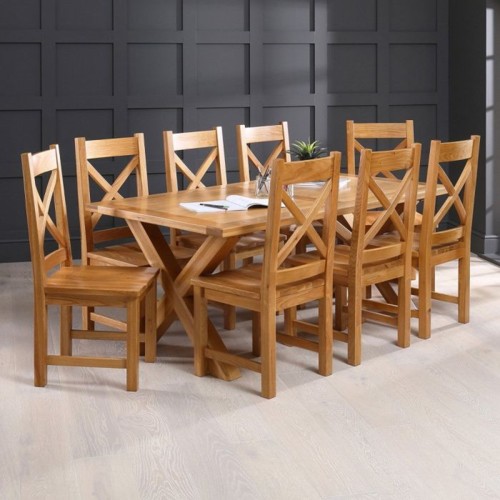 Những bộ bàn ăn gỗ mang phong cách Rustic - Ảnh 9.